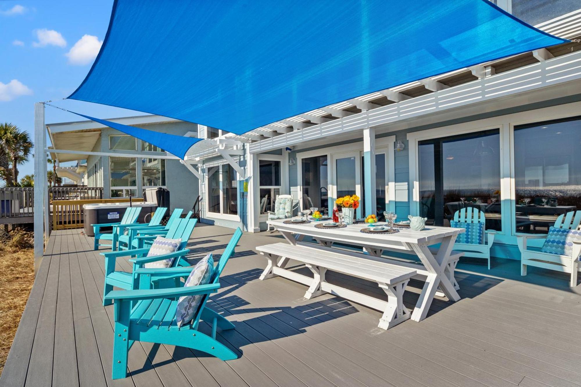 Luxury Gulf Front Property! Directly On The Beach! Sleeps 15! Panama City Beach Eksteriør bilde
