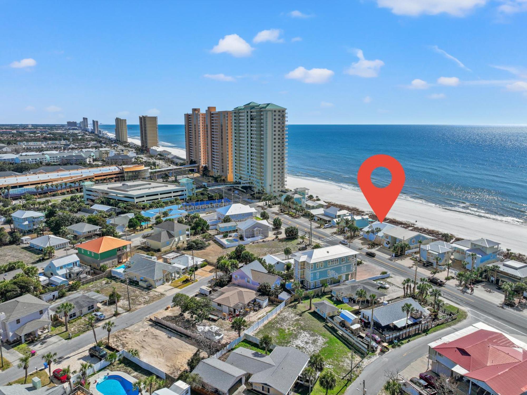 Luxury Gulf Front Property! Directly On The Beach! Sleeps 15! Panama City Beach Eksteriør bilde
